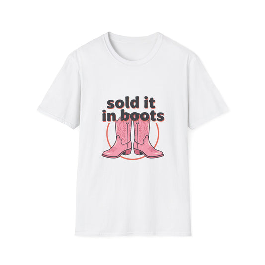Sold It in Boots Graphic T-Shirt