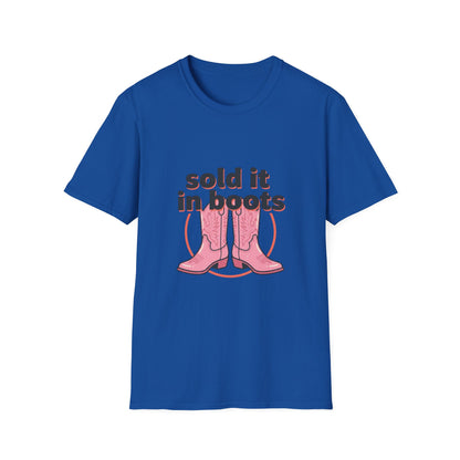 Sold It in Boots Graphic T-Shirt