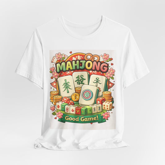 Mahjong T-Shirt – Cute "Good Game!"