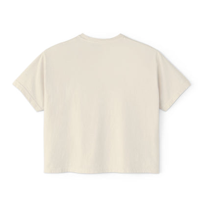 I Do Vows Tee — 'Through Thick or Thin, Drunk or Sober' Women's Boxy Shirt