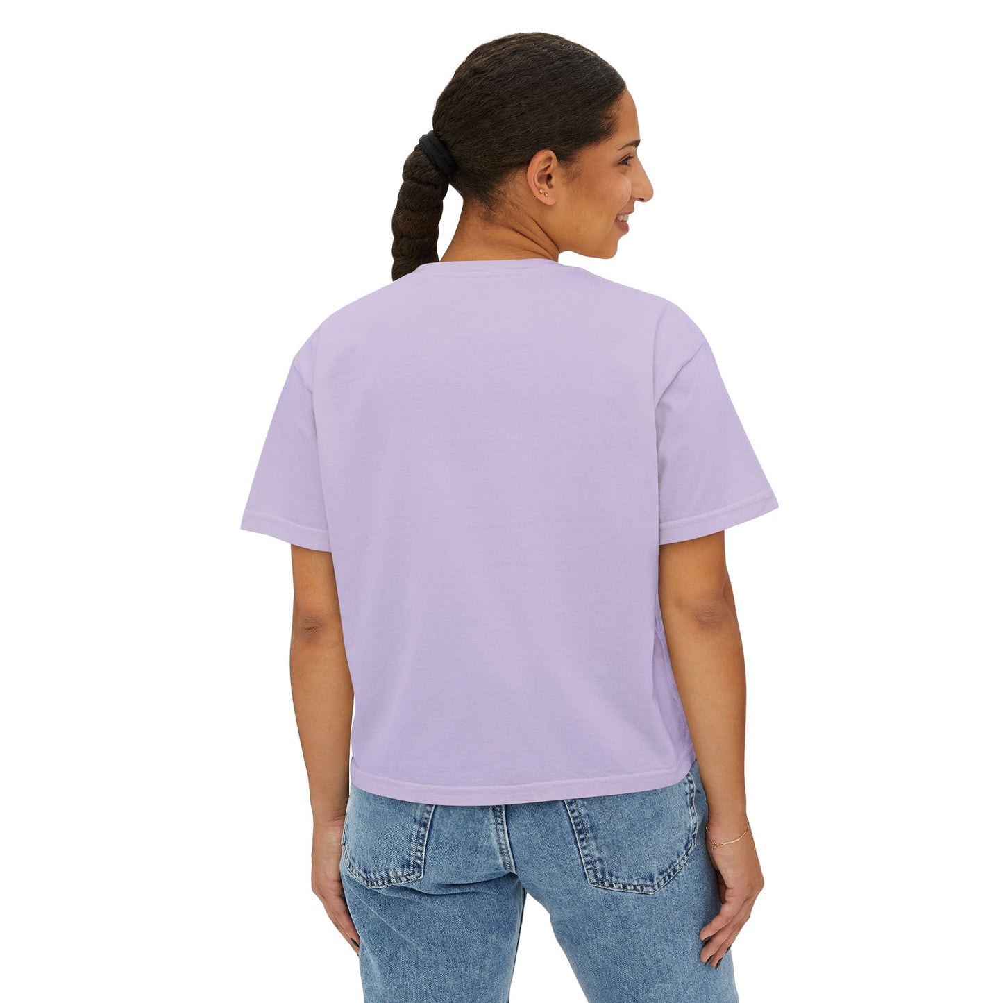I Do Vows Tee — 'Through Thick or Thin, Drunk or Sober' Women's Boxy Shirt