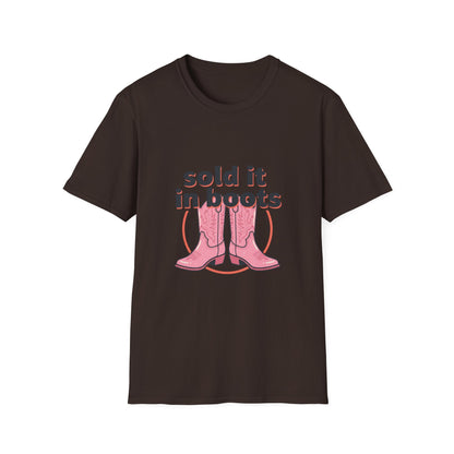 Sold It in Boots Graphic T-Shirt