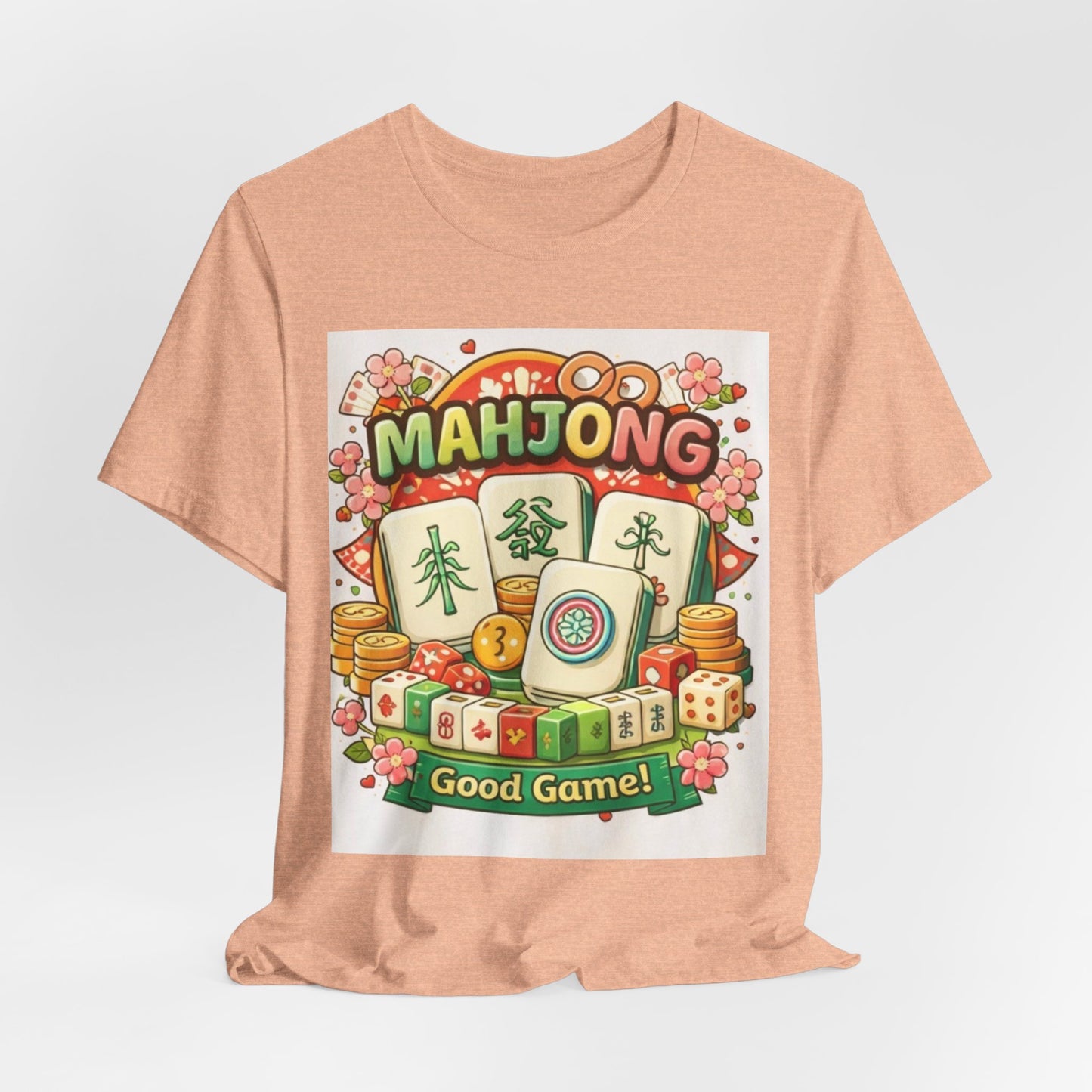 Mahjong T-Shirt – Cute "Good Game!"