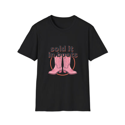 Sold It in Boots Graphic T-Shirt