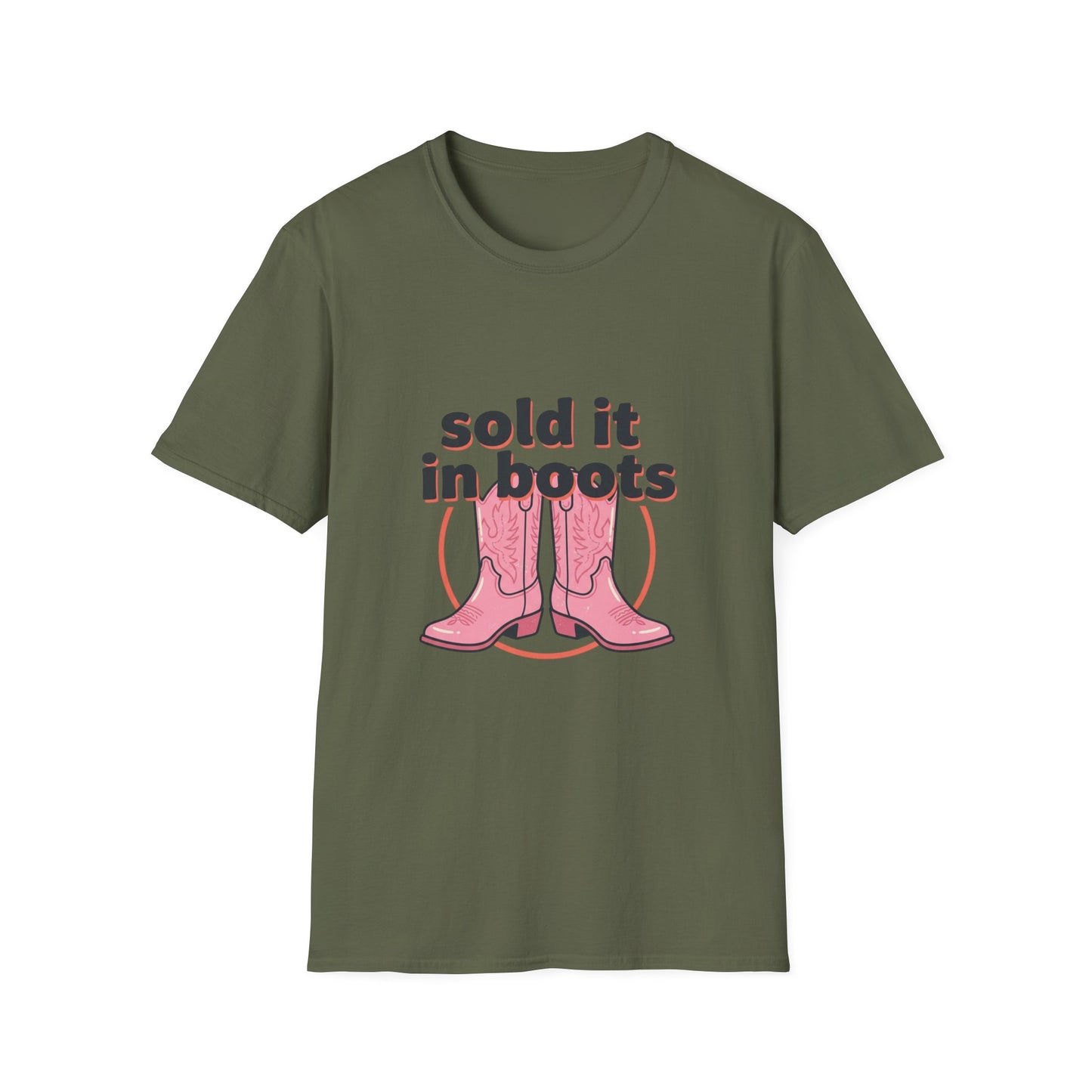 Sold It in Boots Graphic T-Shirt
