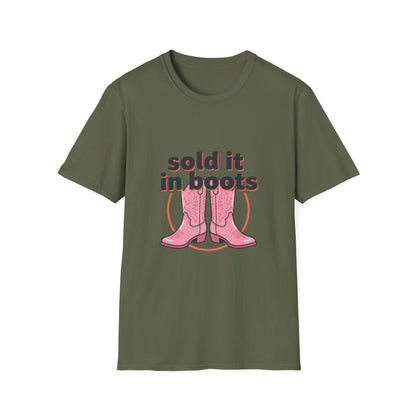 Sold It in Boots Graphic T-Shirt