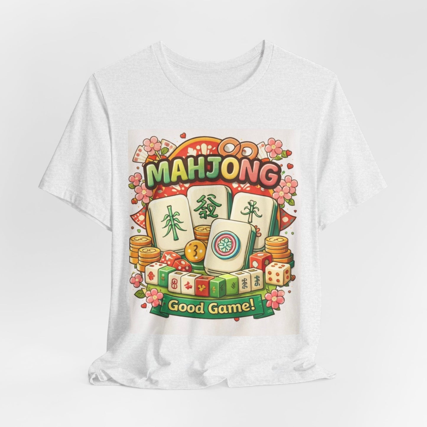 Mahjong T-Shirt – Cute "Good Game!"