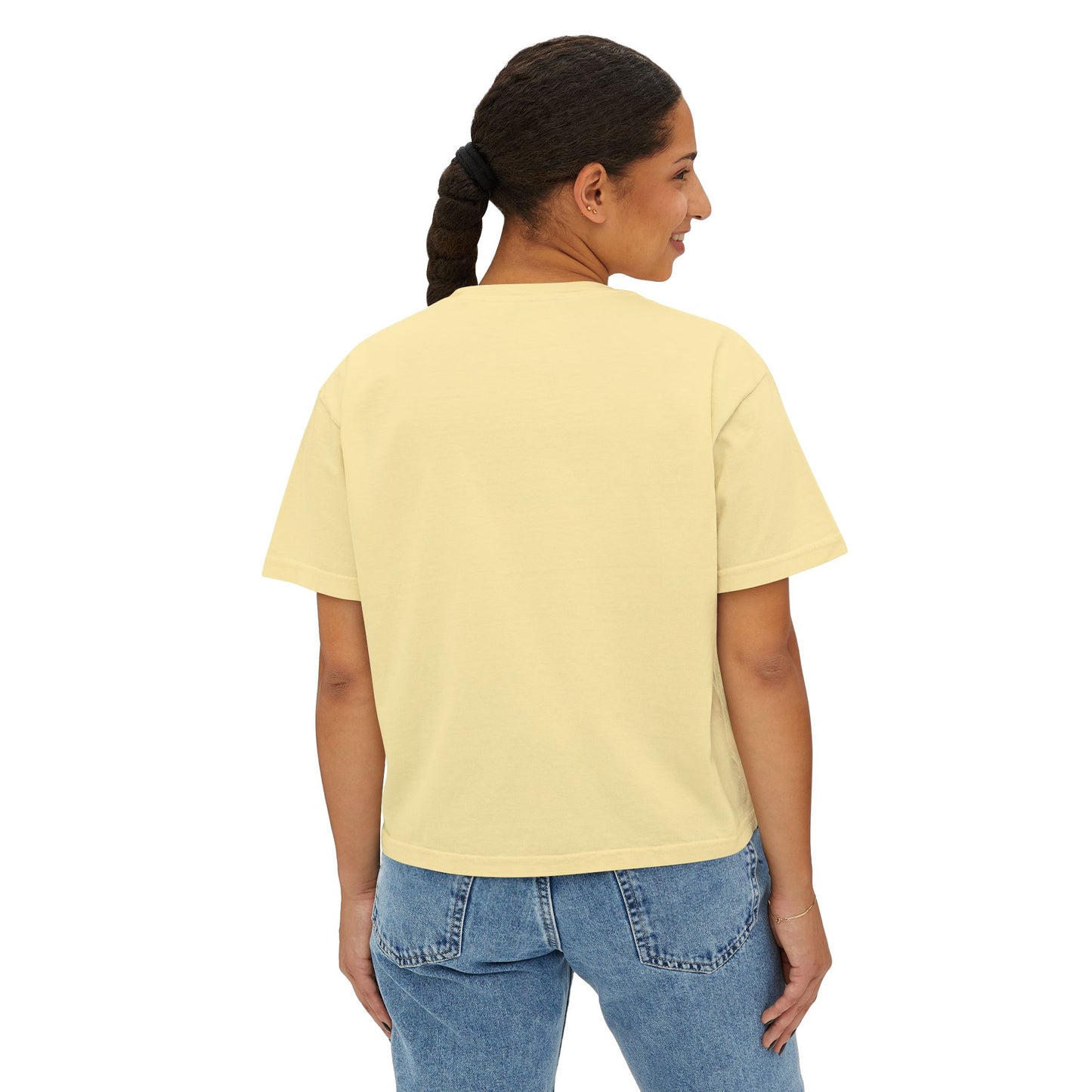 I Do Vows Tee — 'Through Thick or Thin, Drunk or Sober' Women's Boxy Shirt
