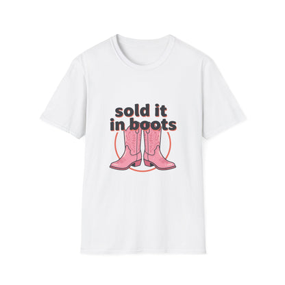 Sold It in Boots Graphic T-Shirt