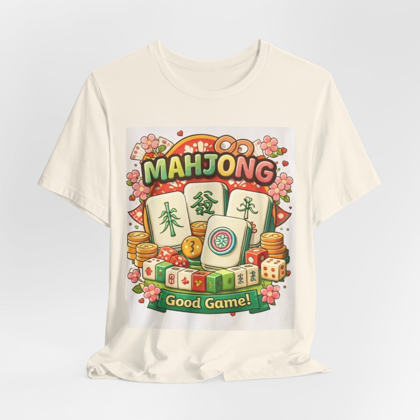 Mahjong T-Shirt – Cute "Good Game!"