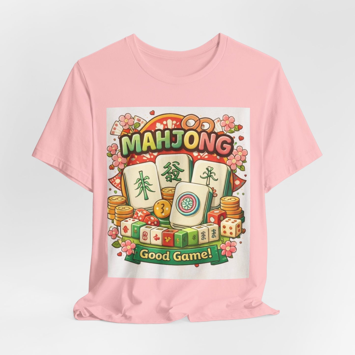Mahjong T-Shirt – Cute "Good Game!"