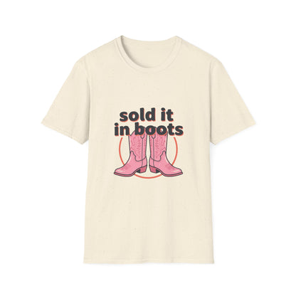 Sold It in Boots Graphic T-Shirt