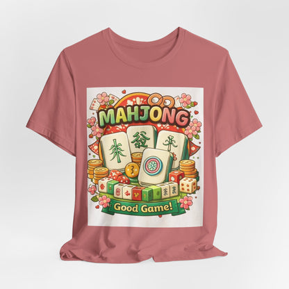 Mahjong T-Shirt – Cute "Good Game!"
