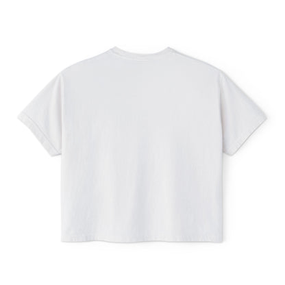 I Do Vows Tee — 'Through Thick or Thin, Drunk or Sober' Women's Boxy Shirt
