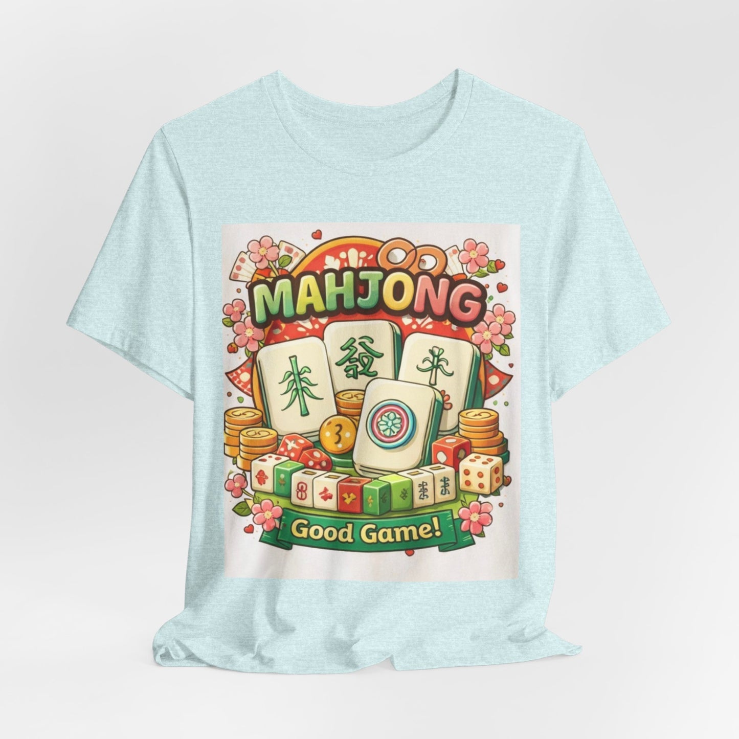 Mahjong T-Shirt – Cute "Good Game!"
