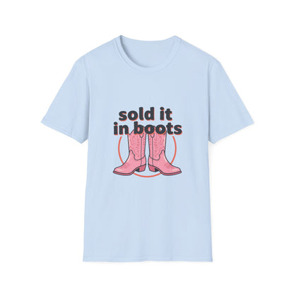 Sold It in Boots Graphic T-Shirt