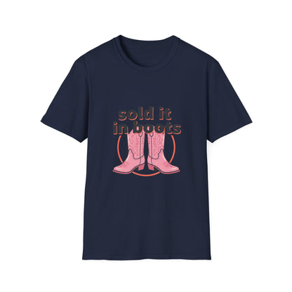 Sold It in Boots Graphic T-Shirt