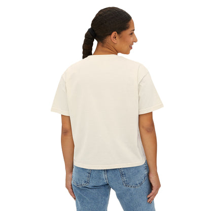 I Do Vows Tee — 'Through Thick or Thin, Drunk or Sober' Women's Boxy Shirt